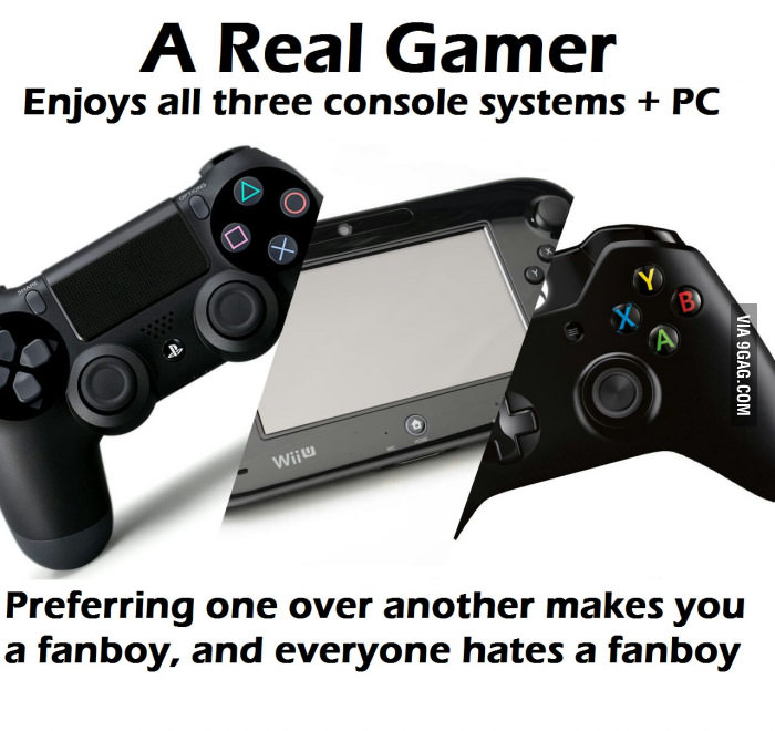 Me after seeing all the &quot;PC master race&quot; and &quot;Console peasants&quot; posts