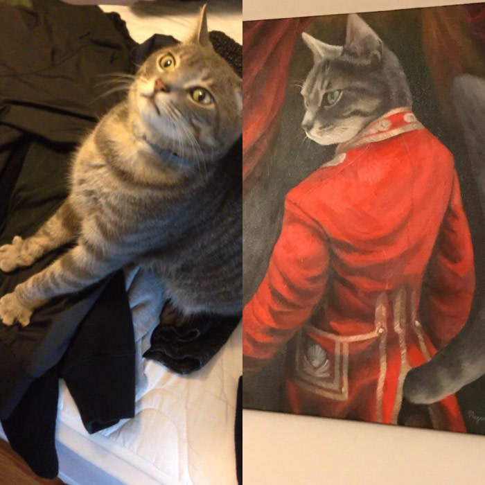 Didn&#039;t get a lot of love elsewhere but, how about my derps commissioned painting.