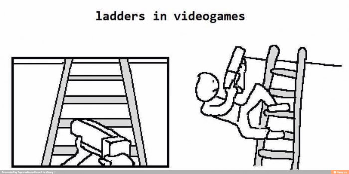 Ladders in Videogames