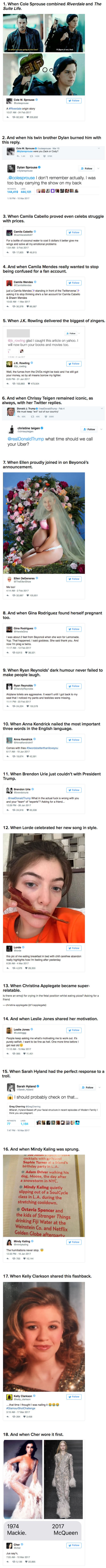 18 Of The Best Celeb Tweets So Far This Year