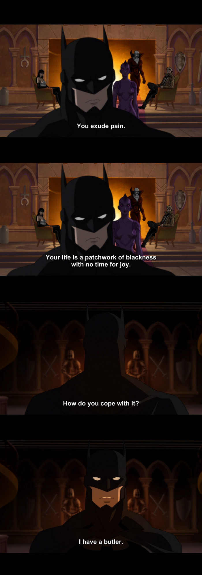 Batman being Batman