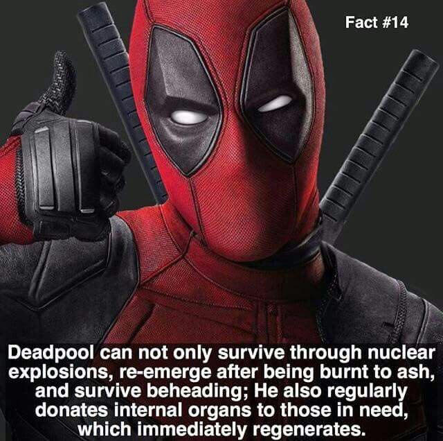 Deadpool facts day #3