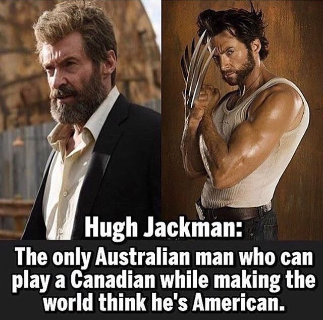 Hugh /|/ Jackman everyone.