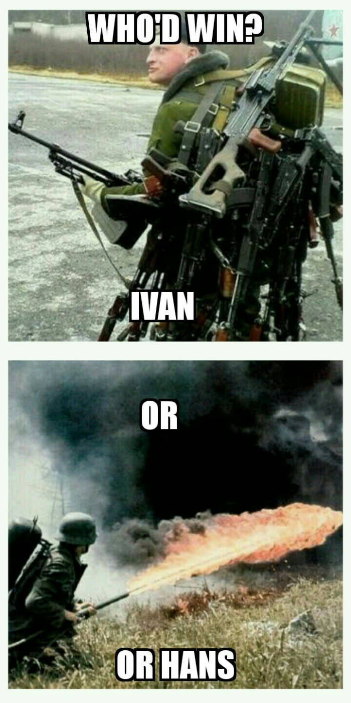 I pick Hans