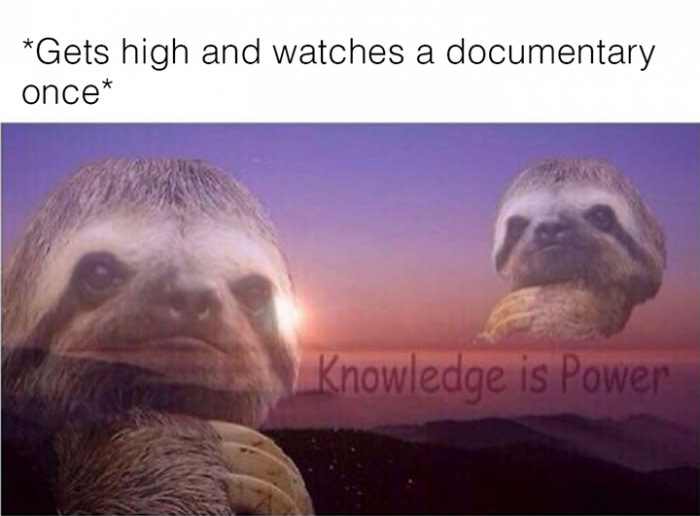 Knowledge is power