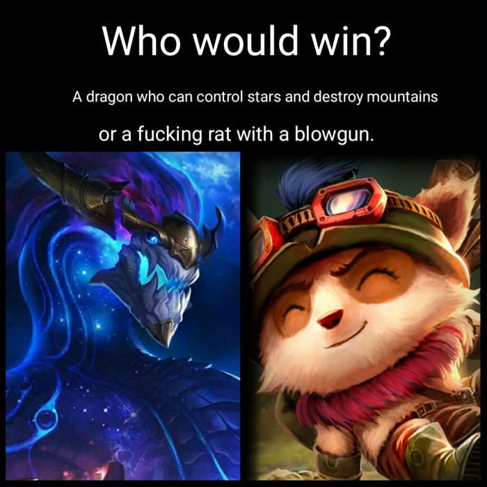 Who would win?