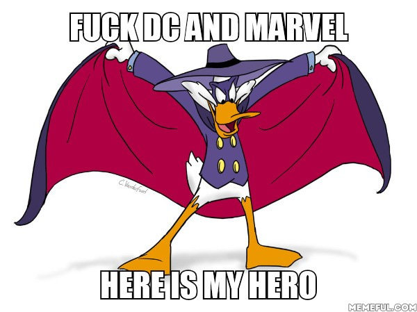 Who you gonna call? Darkwing Duck