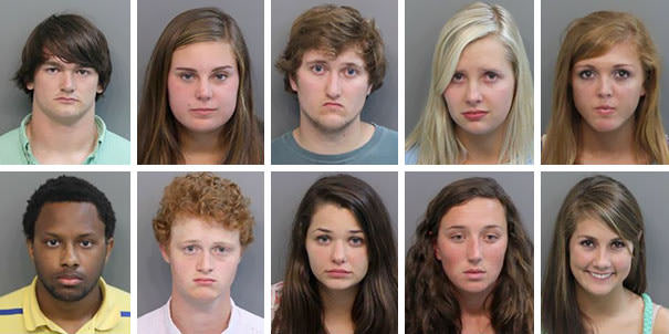 A Bunch Of Kids Made The Local Paper For Underage Drinking. last Girl Had No F**ks To Give...