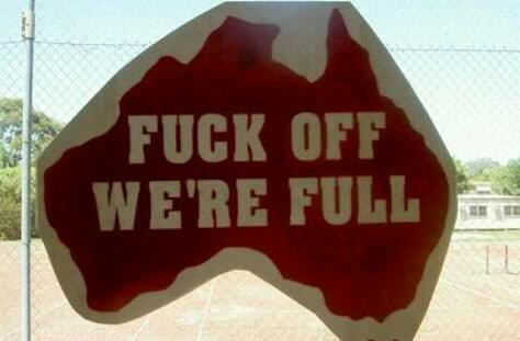 AUSTRALIAN immigration policy.