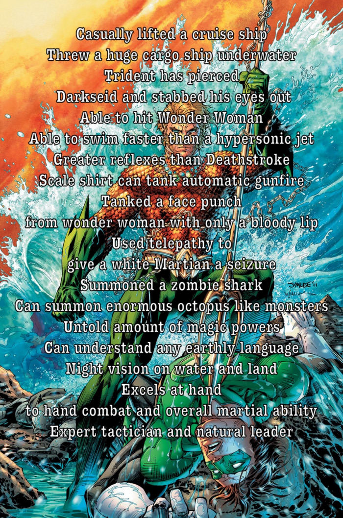 Aquaman Feats