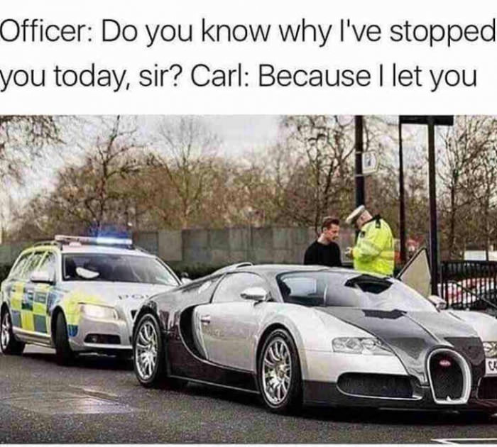 Carl Off duty