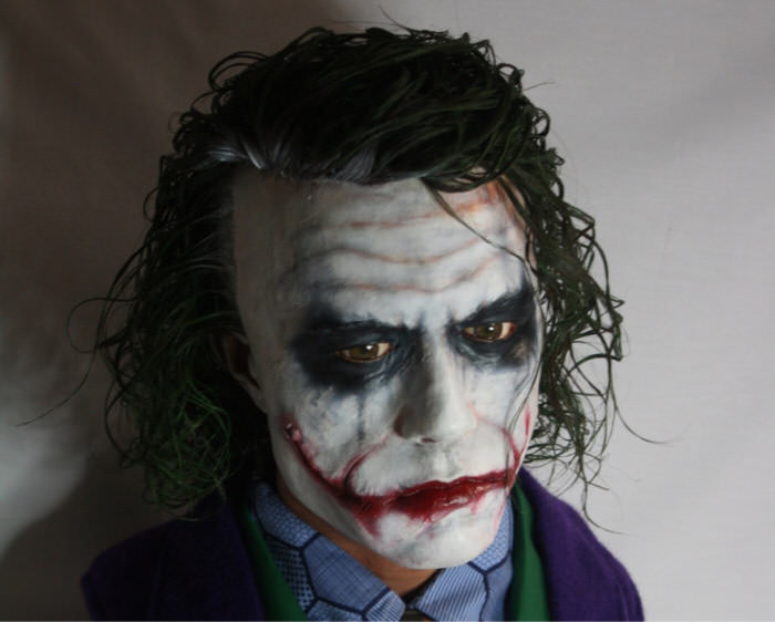 Clay Joker Head Progress (Almost finished)