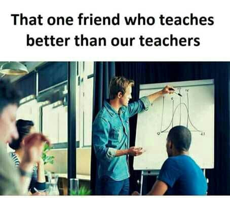 Comment the name of that friend