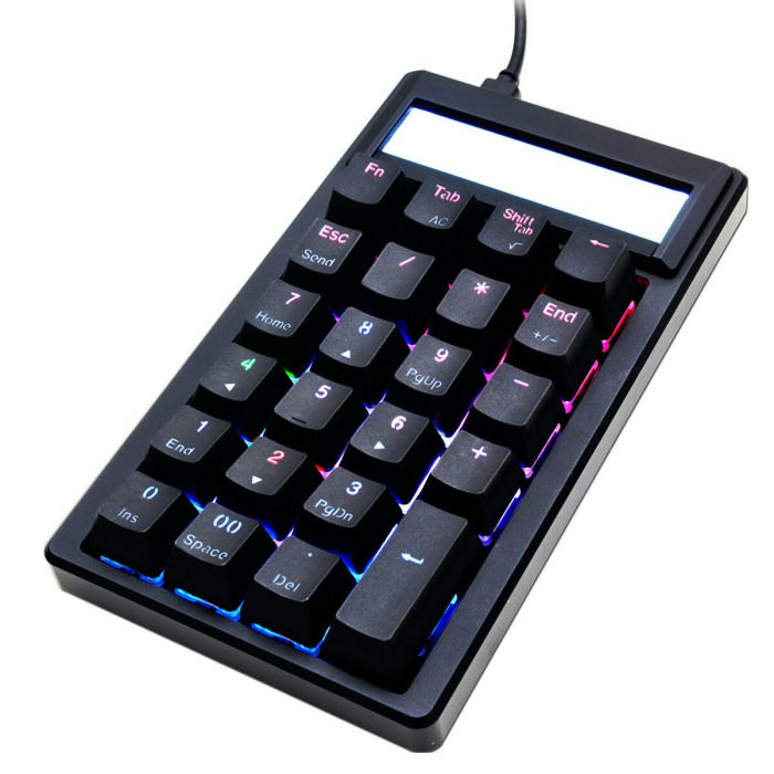 Ducky pocket, the new calculator made by Ducky (with mechanical and RGB keys)