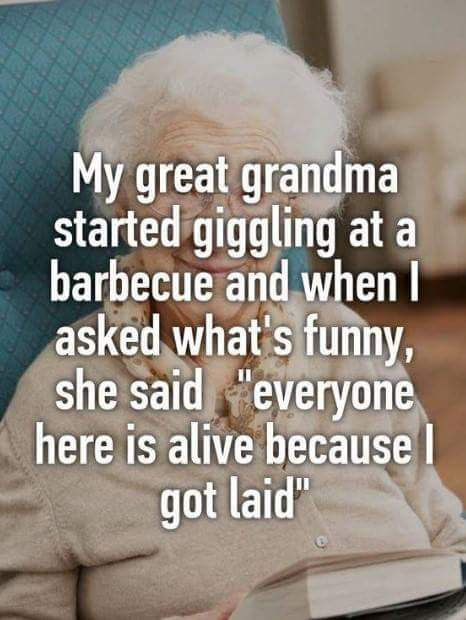 Everyone is here thanks to their ancestors