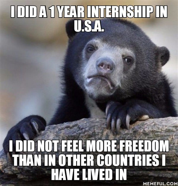 Freedom in US is overrated