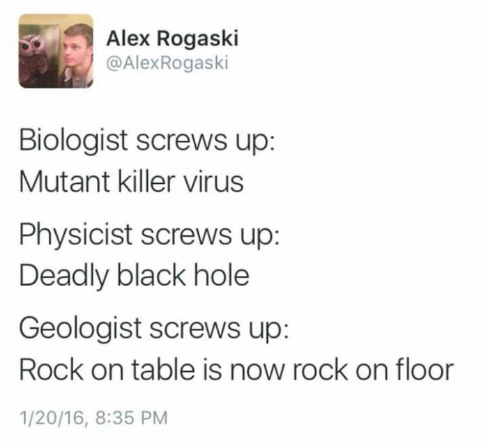 Geologists rock!