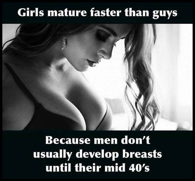 Girls Mature Faster