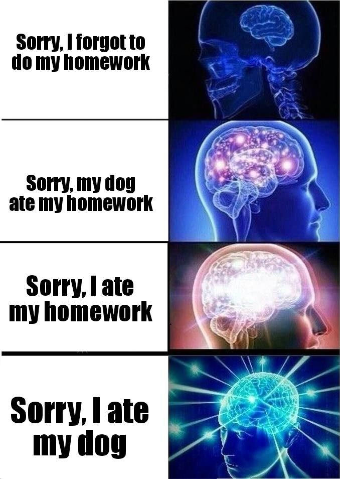 Give me your homework please...