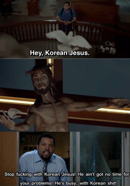 Hey korean jesus...