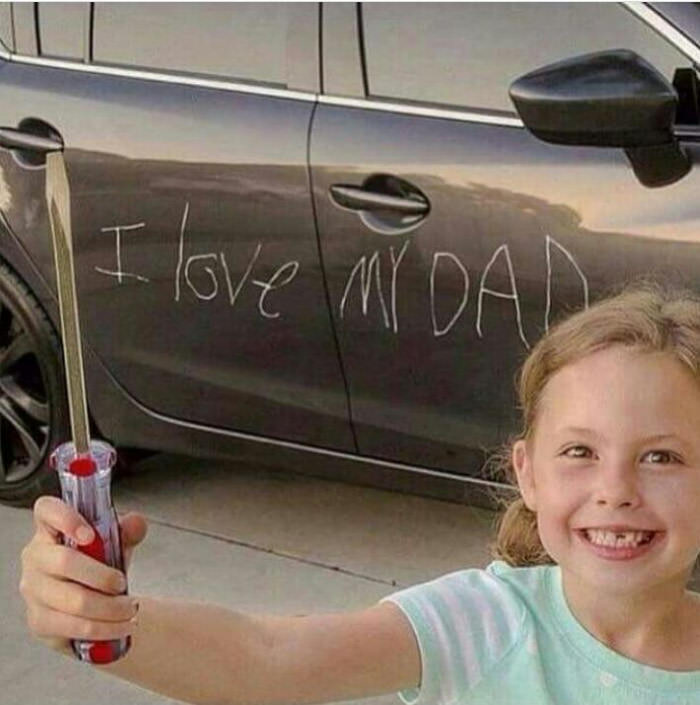 I love you daddy