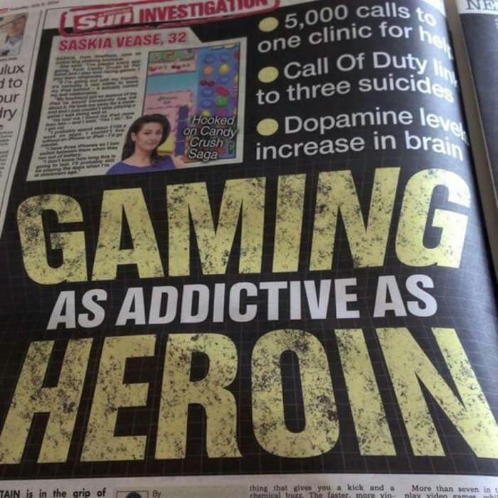 I pretty much see the next headline. 2 kids overdosed after playing Mario cart