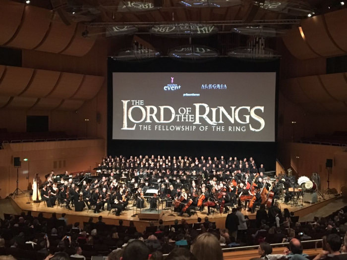 I&#039;ve watched LOTR with an orchesrta, it was awesome