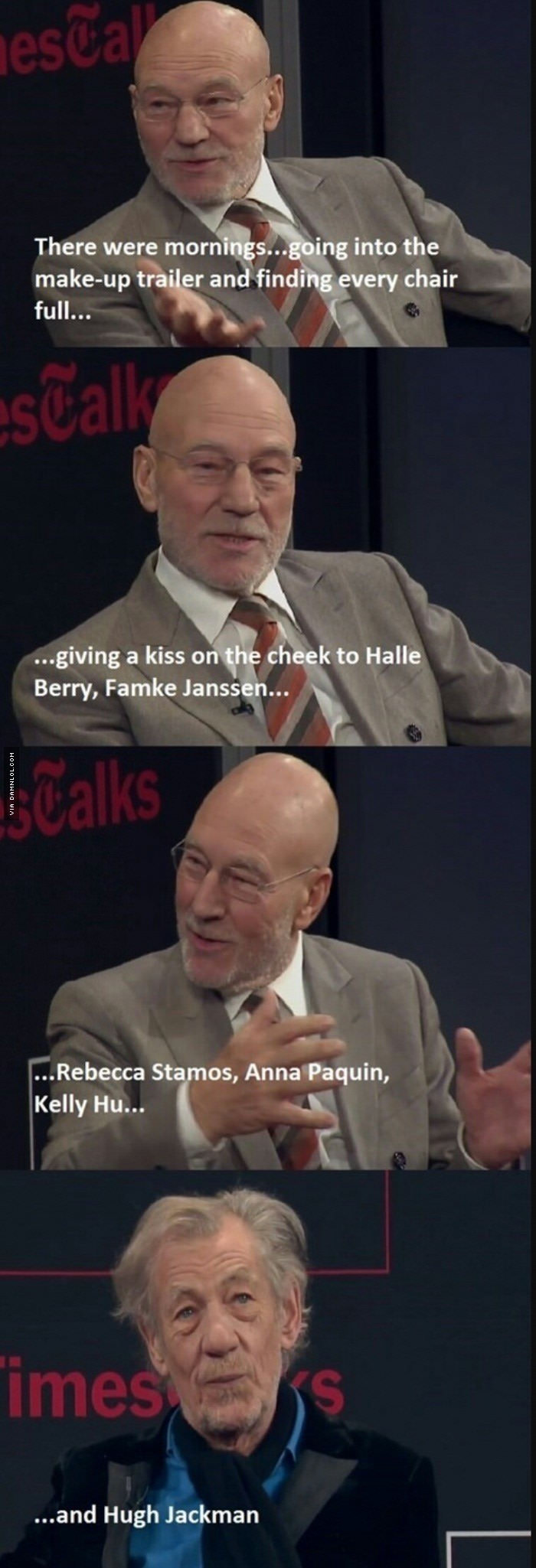 Ian Likes his Jackman Huge :D