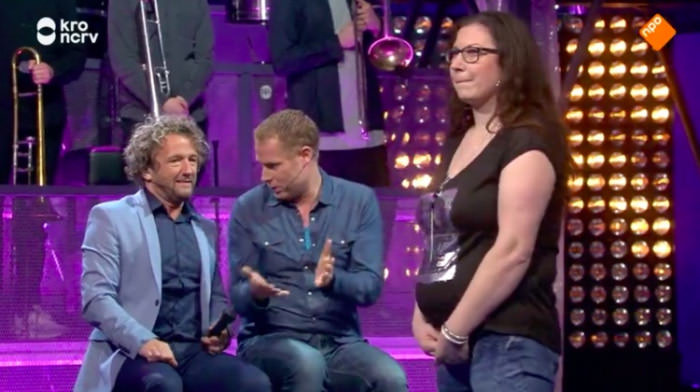 In the Netherlands we got this new TV show were guys guess if a girl is fat or pregnant