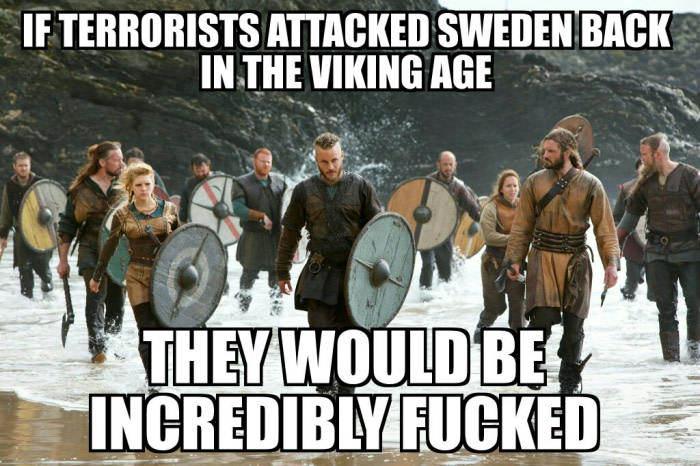 In the name of Odin!