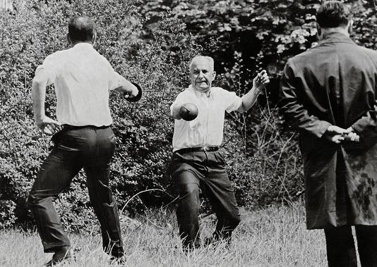 Last fencing duel in France (1967).