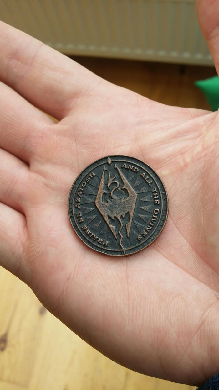 Look what I found. A coin. Familiar?