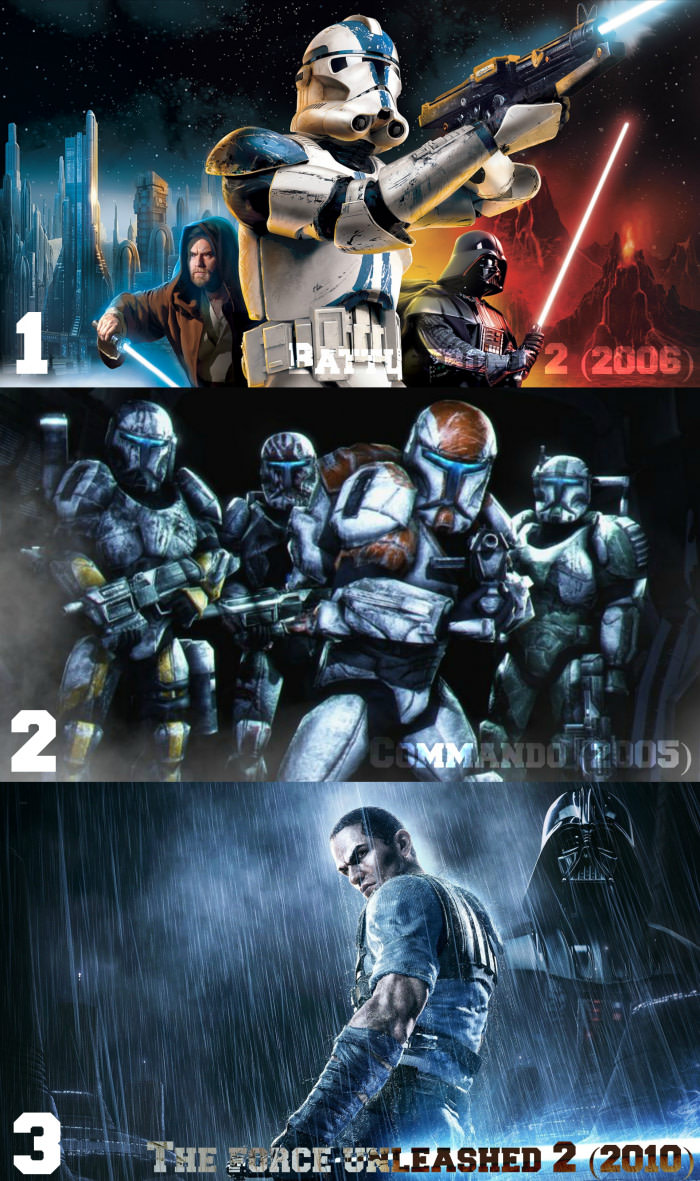 My favorite star wars games!