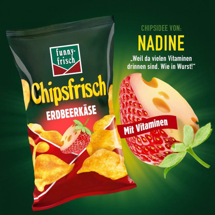 New german chips &quot;strawberry cheese&quot;