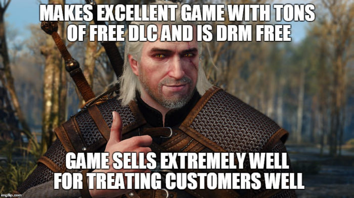 One of the best business decisions by a game developer