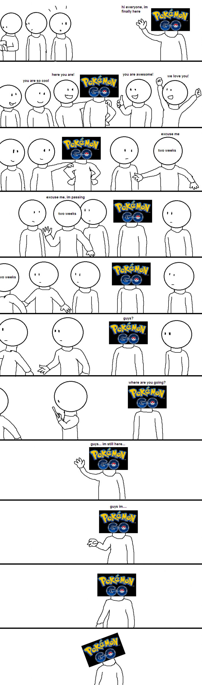 Pokemon go in a nutshell