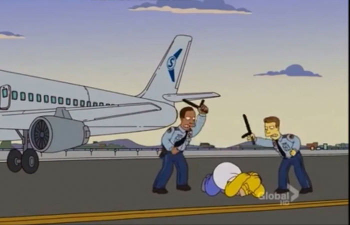 Simpsons did it first