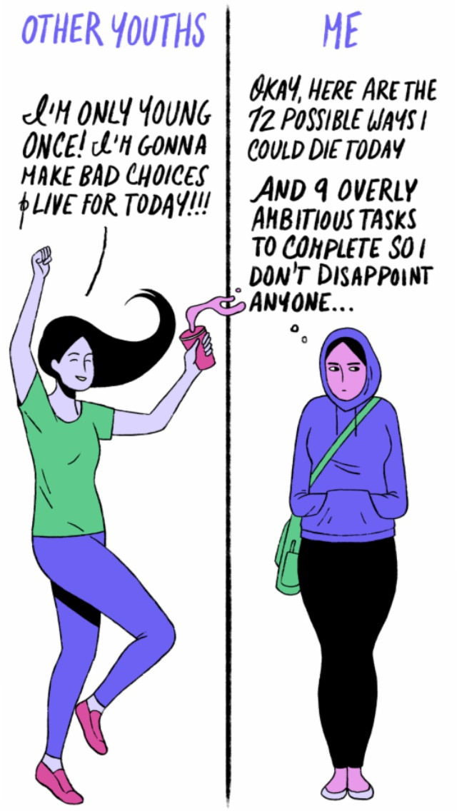 So accurate for me!