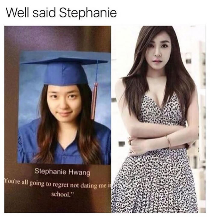 Stephanie was right