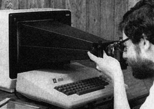 Taking screenshot in 1983.