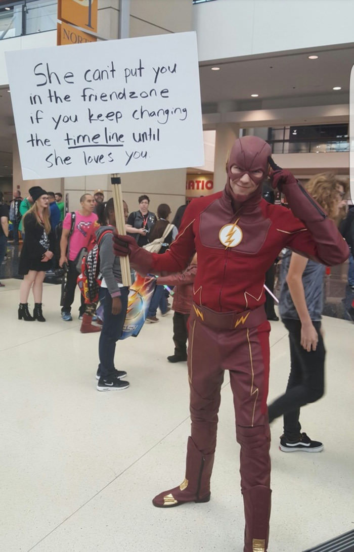 The Flash has it figured out.