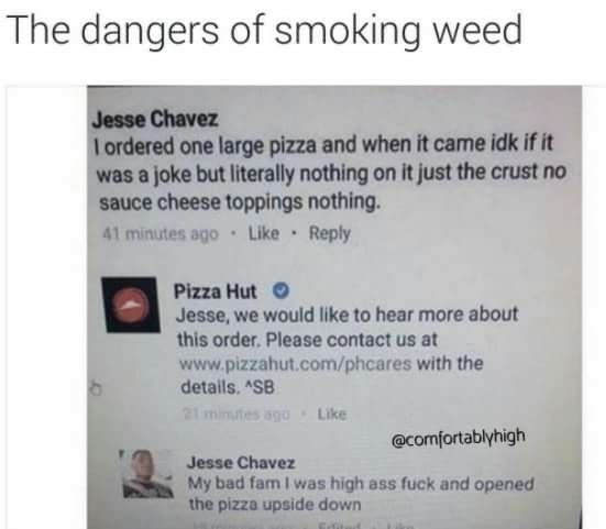 The dangers of smoking weed