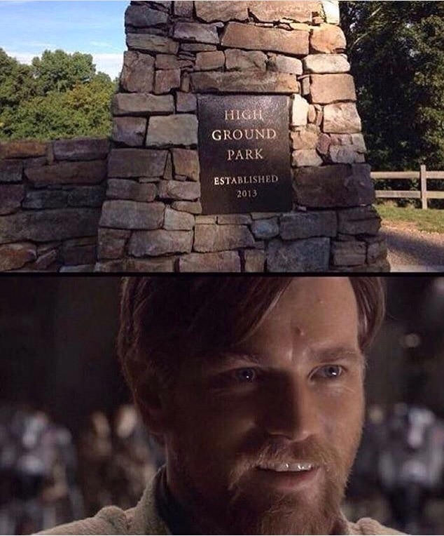 The high ground is a pathway to many abilities some considered to be ... unnatural