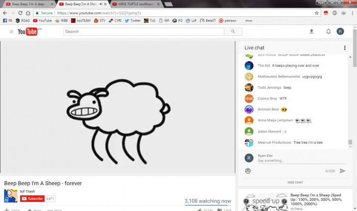 There&#039;s a livestream of the song FOREVER , it&#039;s been live since yesterday
