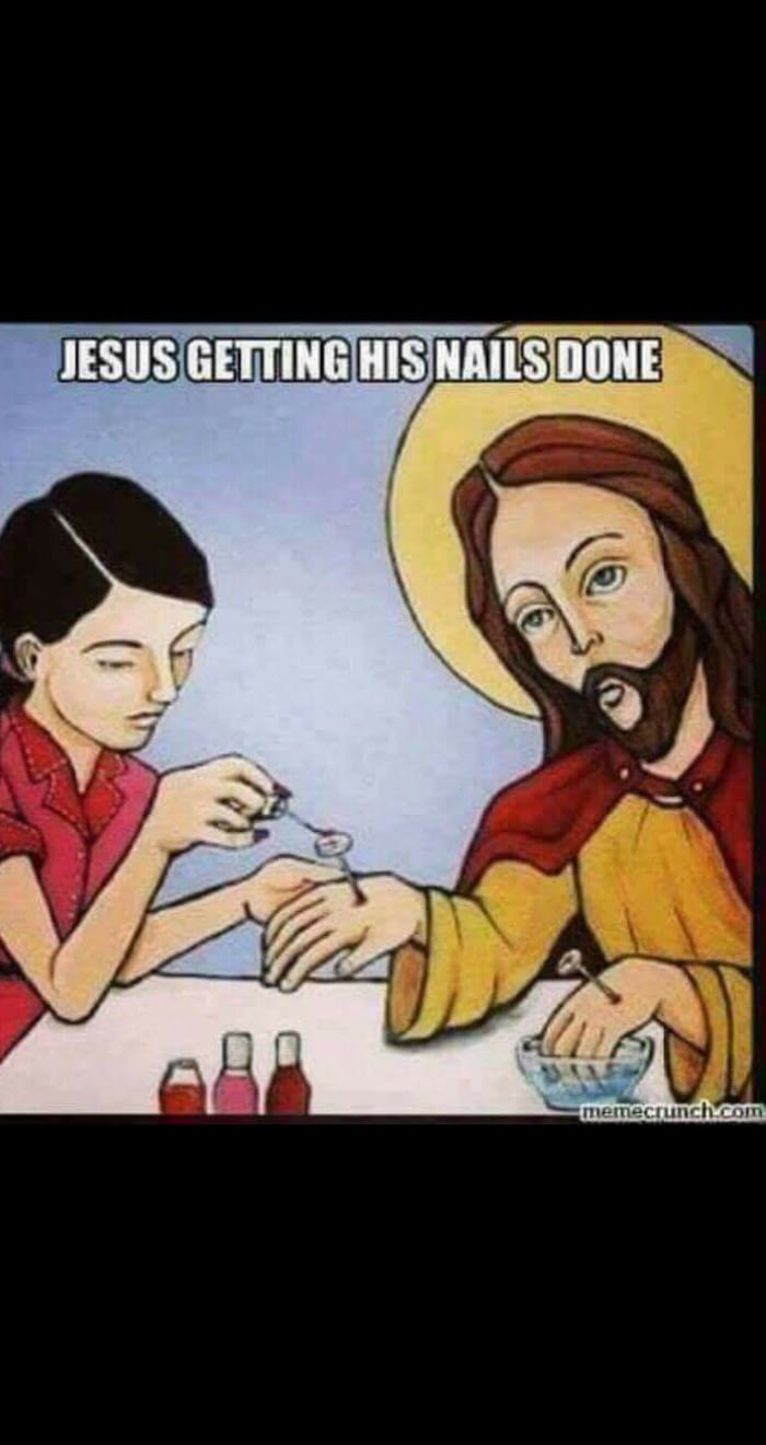 They tell me to describe the picture. This picture in a dark joke about our lord Jesus. If you&#039;re happy and you knowing clap your hands