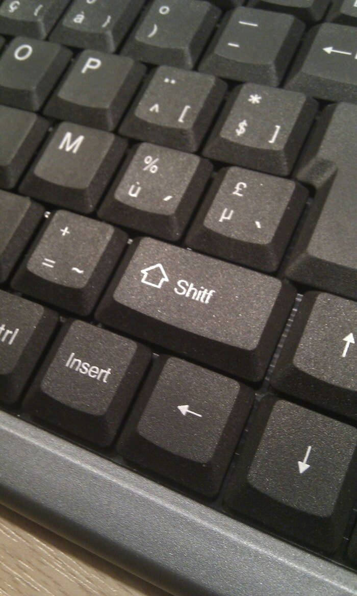 This Shitf key