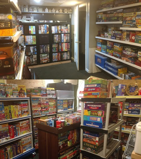 To the person who wanted to see my parents board game collection