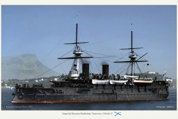 Uploading a warship picture everyday #75 russian battleship Nikolai I