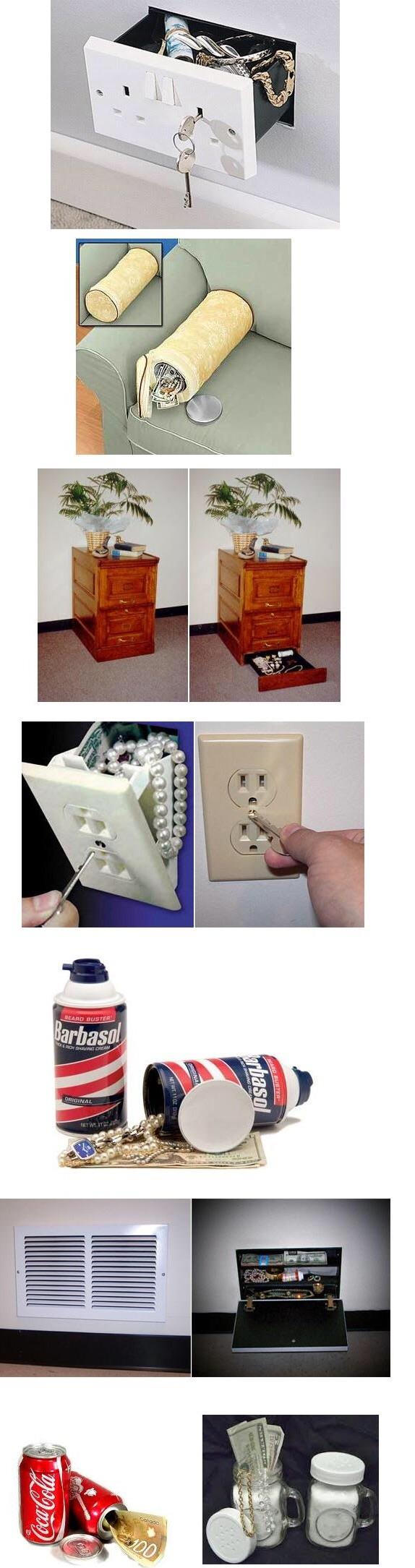 Ways to hide stuff