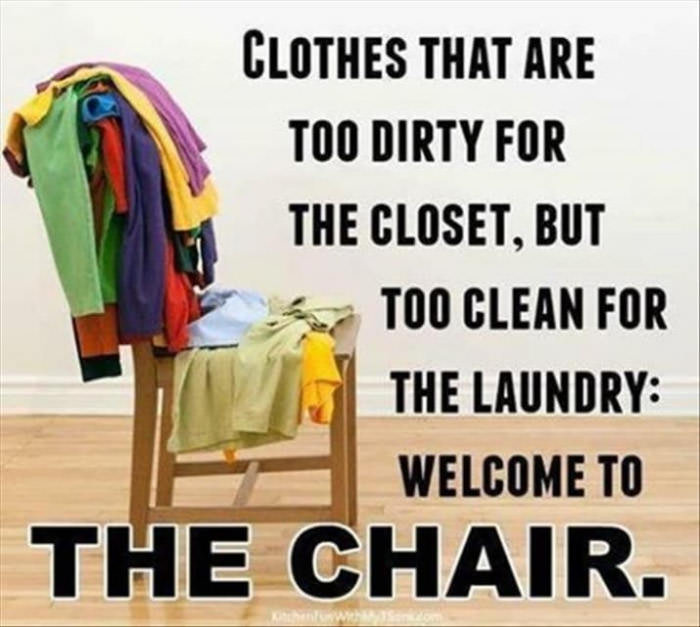 We all have THE CHAIR